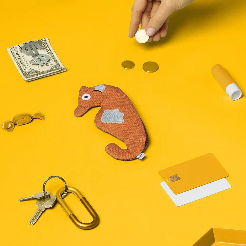 Pochette Seahorse Orange