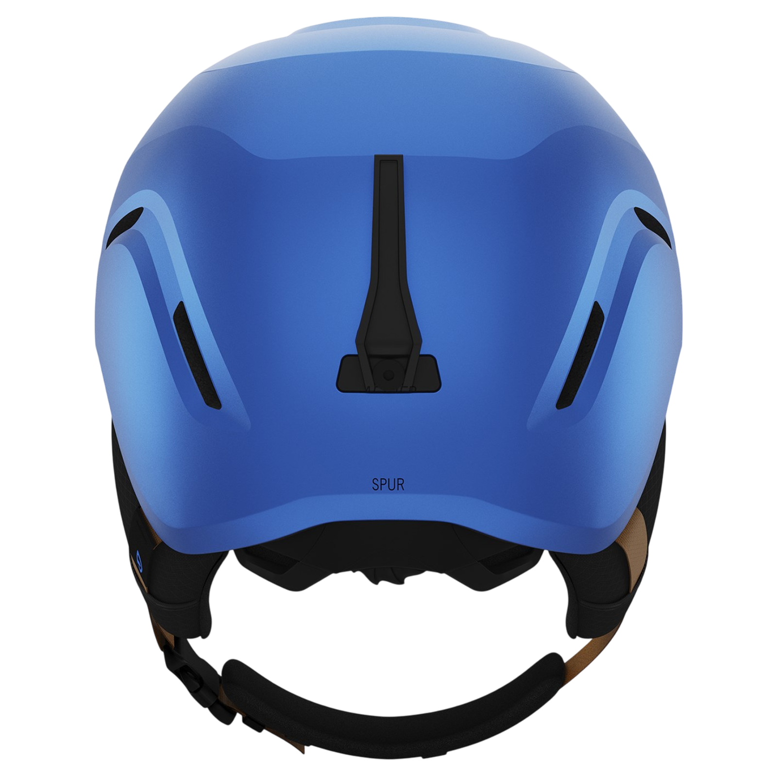 Spur blue shreddy yeti ski helmet