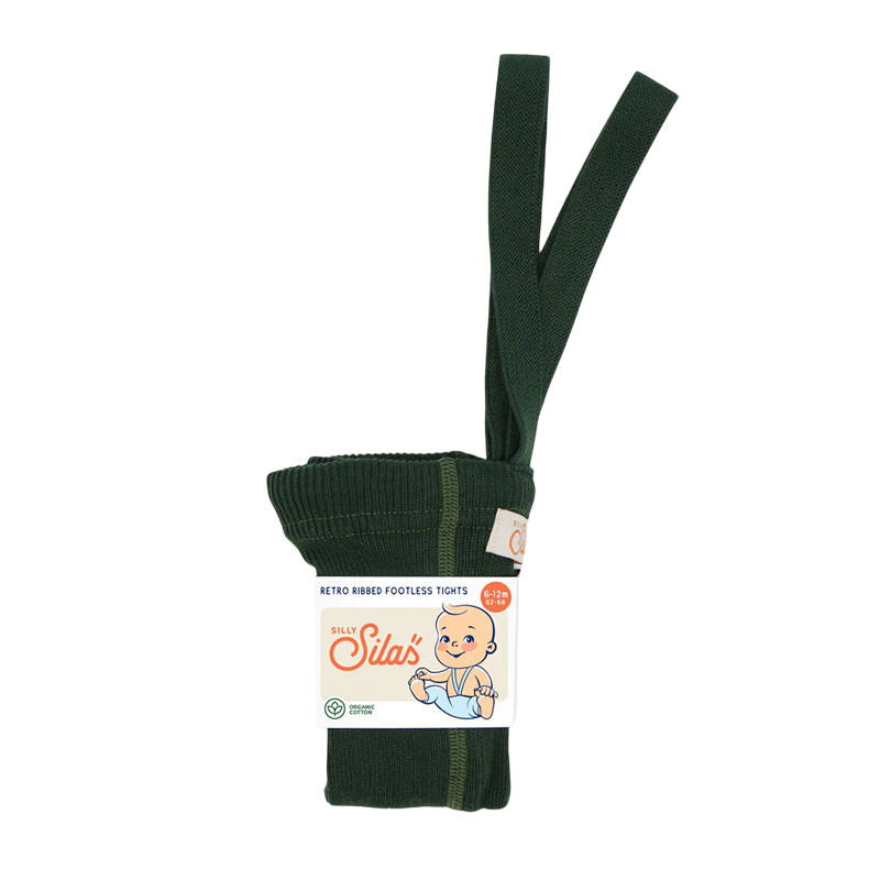 Fusslose Strumpfhose Dark Forest Green