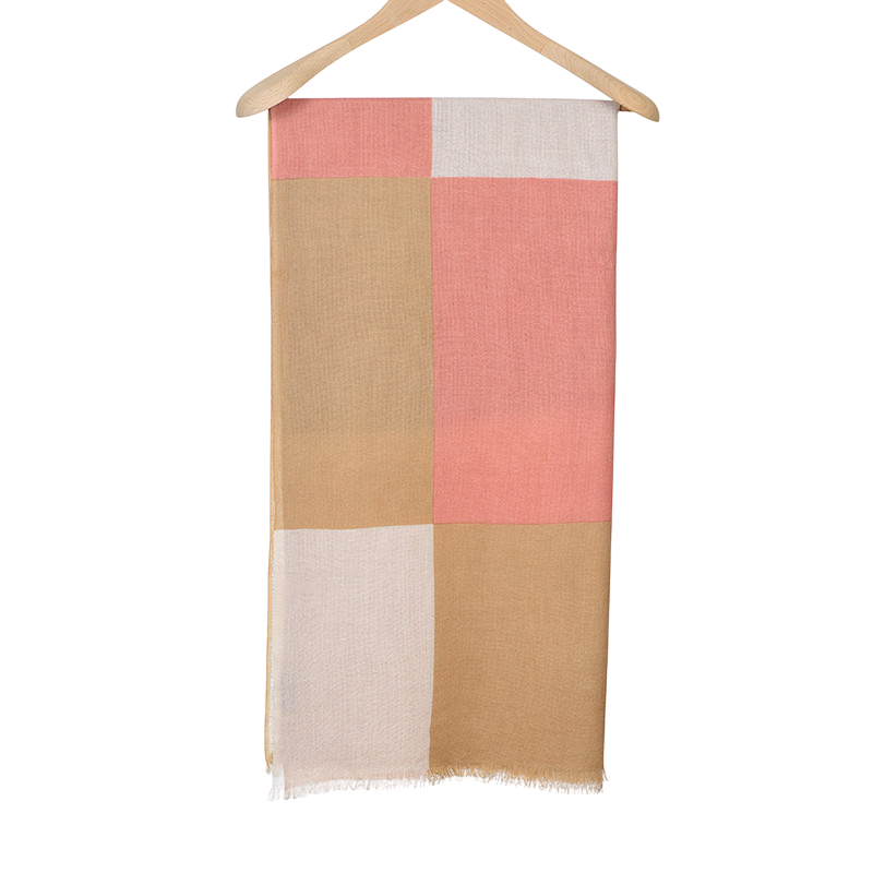 Woll-Schal Blox Rose