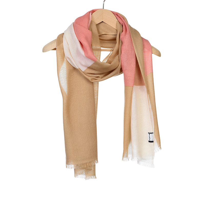 Woll-Schal Blox Rose