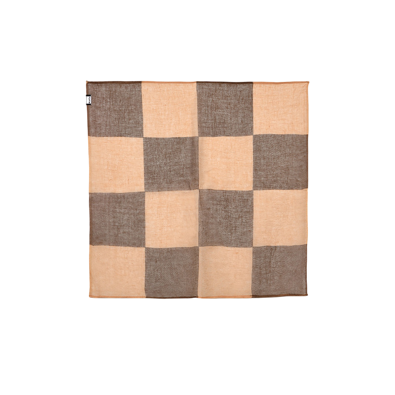 Foulard Gambit Marron