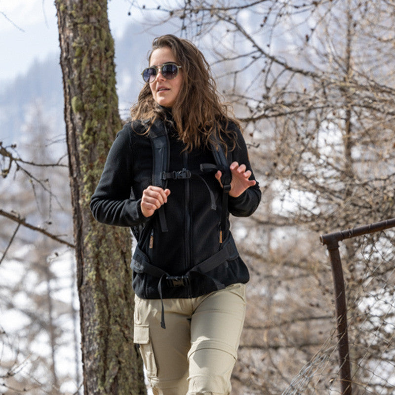 Veste polaire femme Marcella black