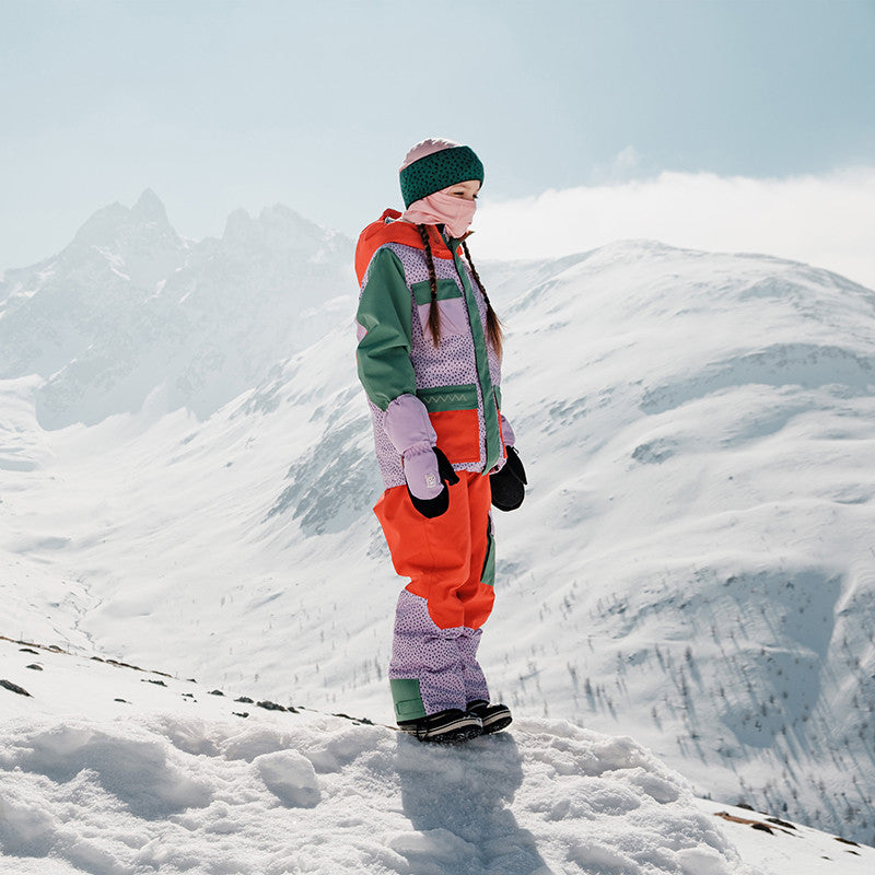 Gesichtsmaske Balaklava Merino Vista Sunset rose