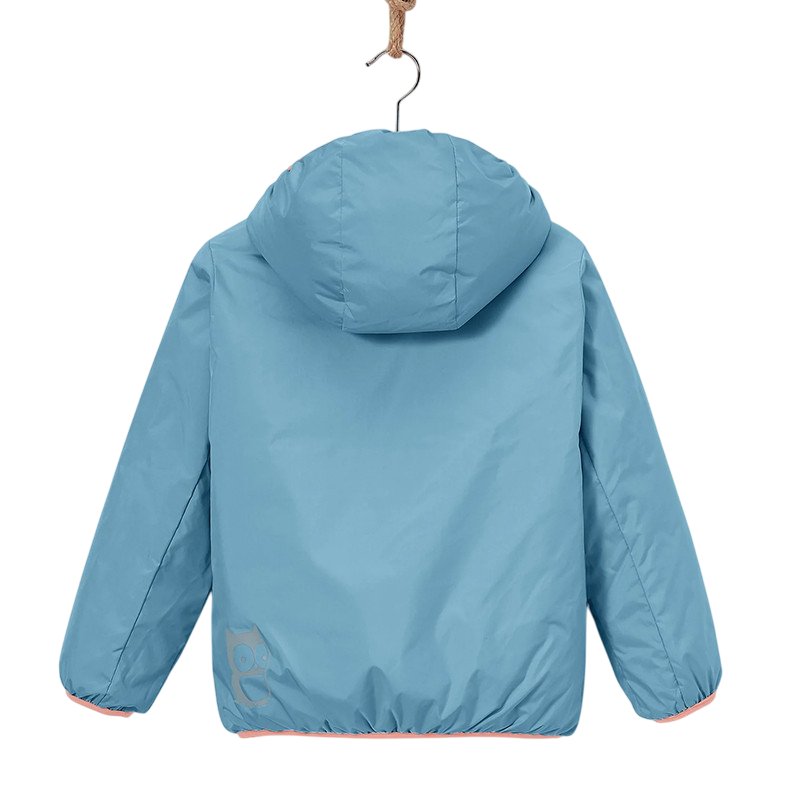 PrimaLoft jacket reversible Glow Sunset rose, Bluebalu