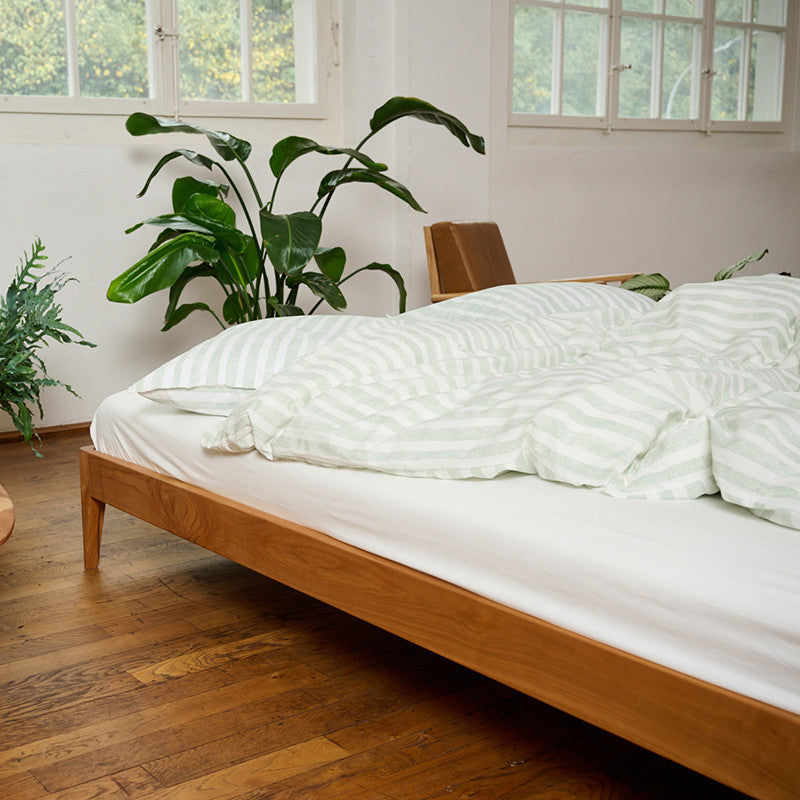 Jakob sage white cushion cover 65x100 cm