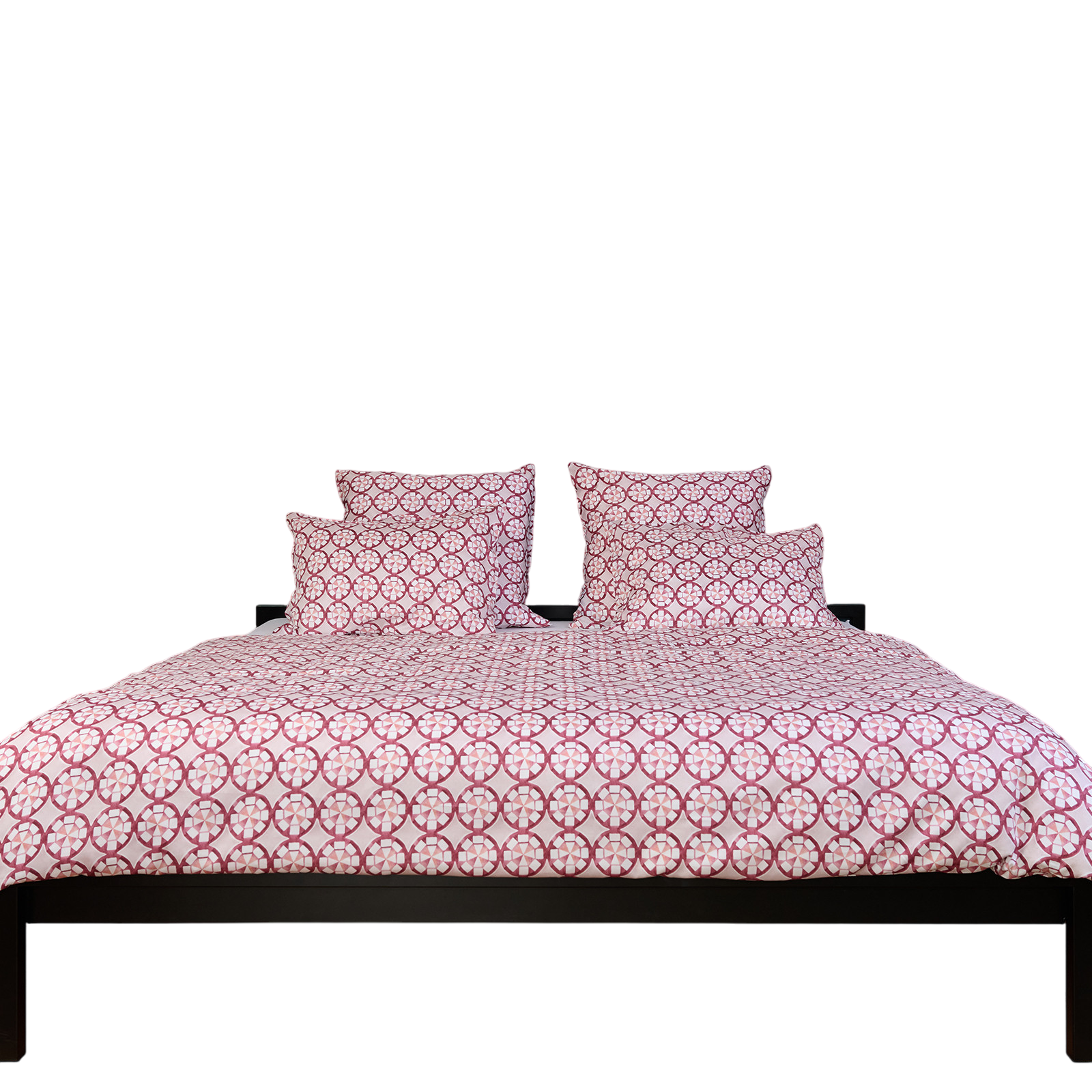 Firenze Housse de couette 200x210 cm silver/marsala