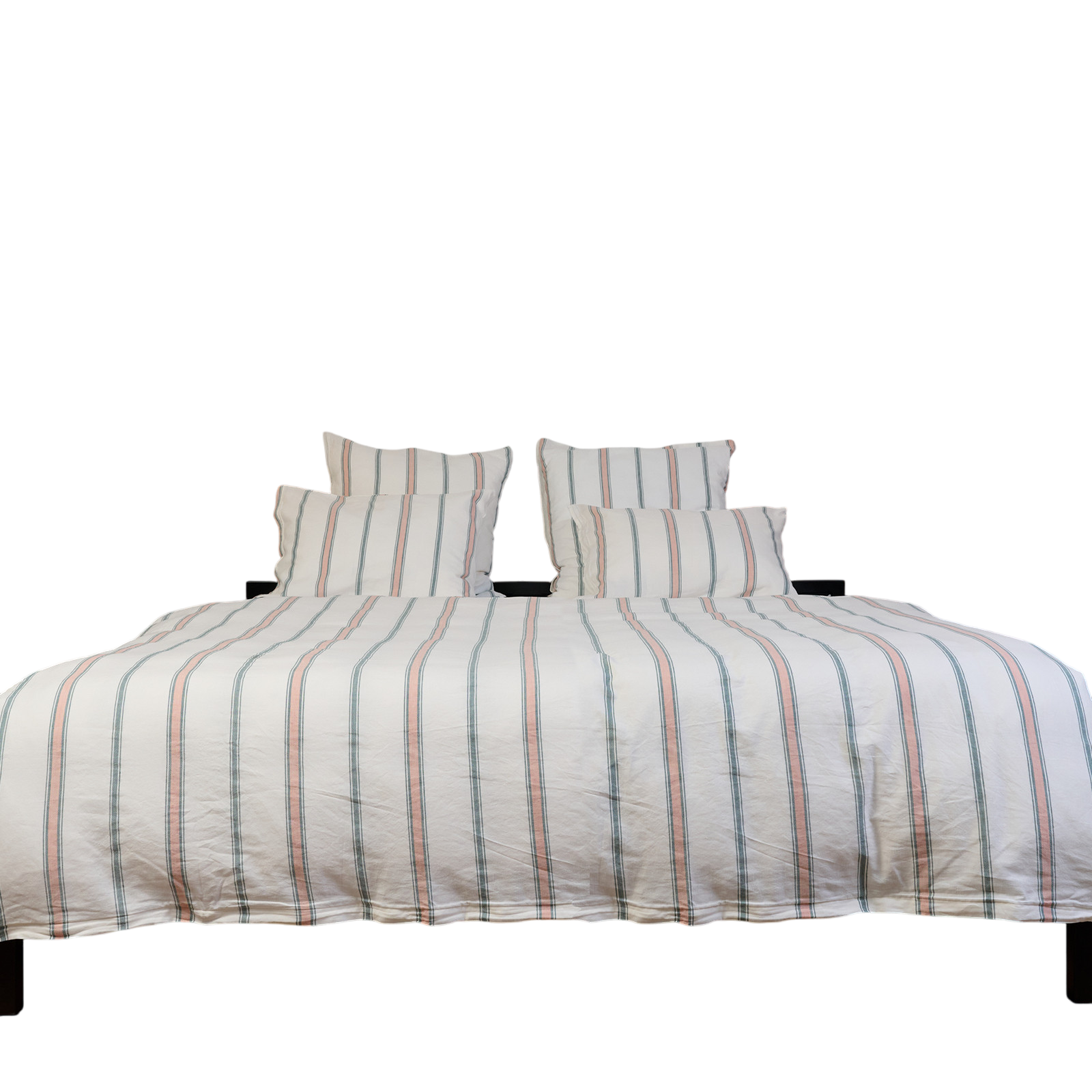 Montalcino comforter cover off white/dusty powder, 160 x 210 cm