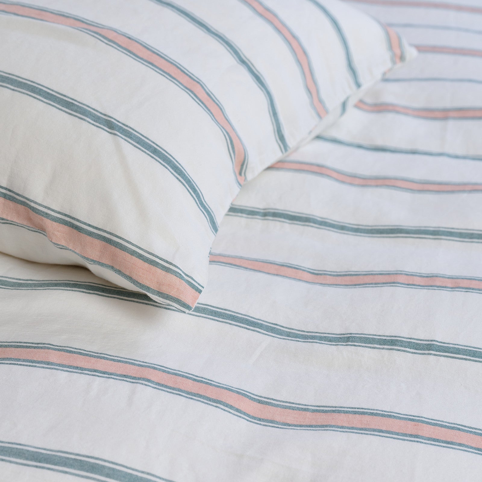 Montalcino comforter cover off white/dusty powder, 160 x 210 cm