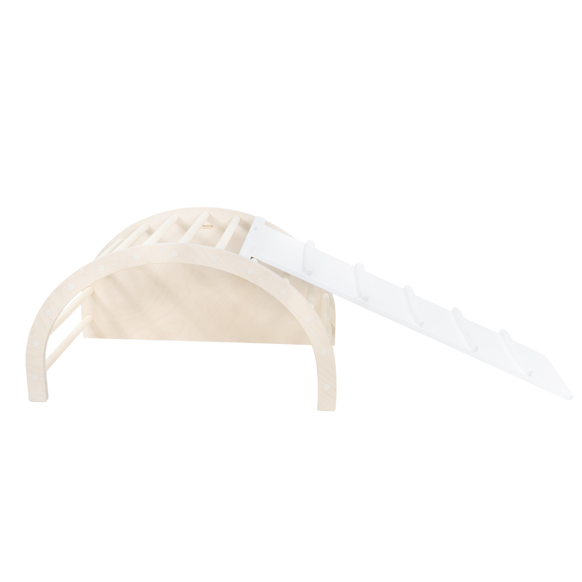 Rampe de glisse FitWood Blanc TUOHI