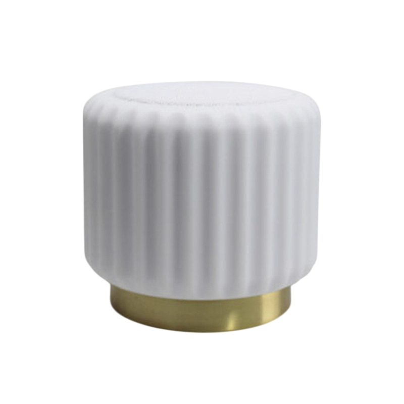 Dentelles loudspeaker and light - white