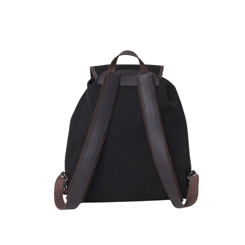 Sac à dos Georgia cuir brun noir