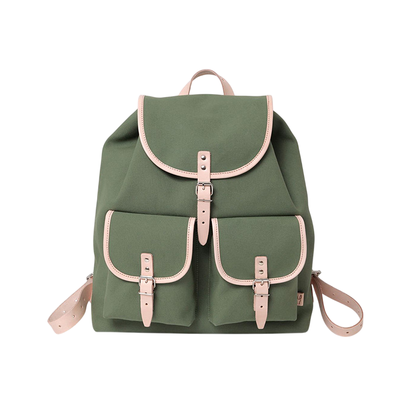 Backpack Georgia Leather Nature Olive