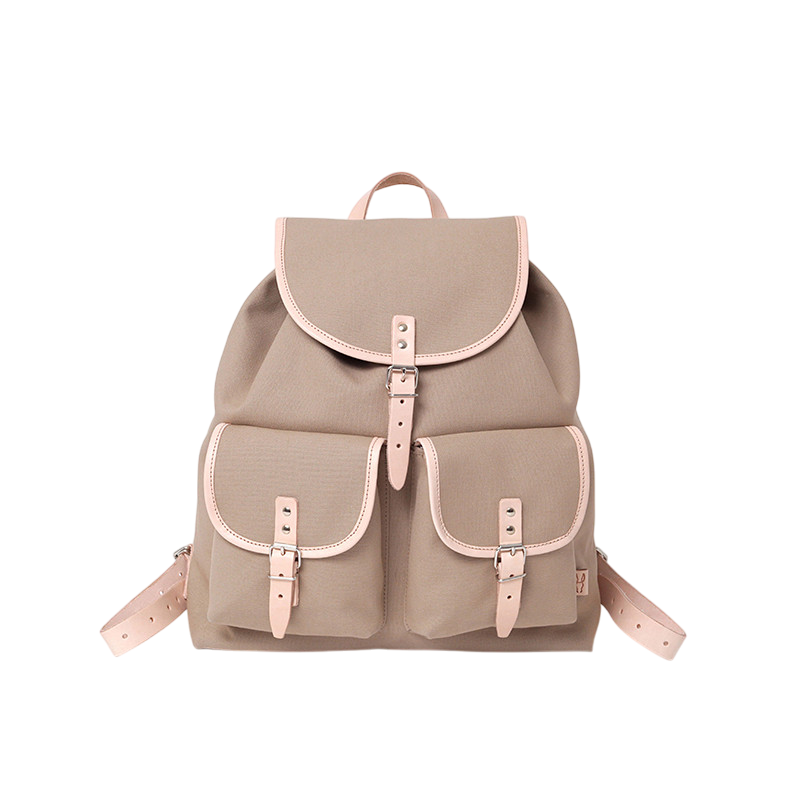 Backpack Georgia Leather Nature Sand