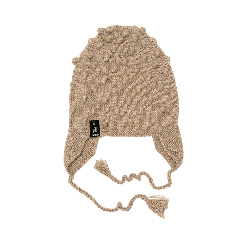 Bolitas Sand baby hat