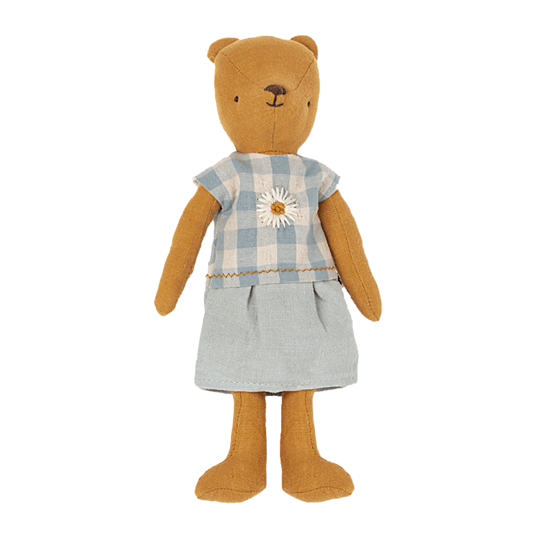 Teddy Mama Kleid blau