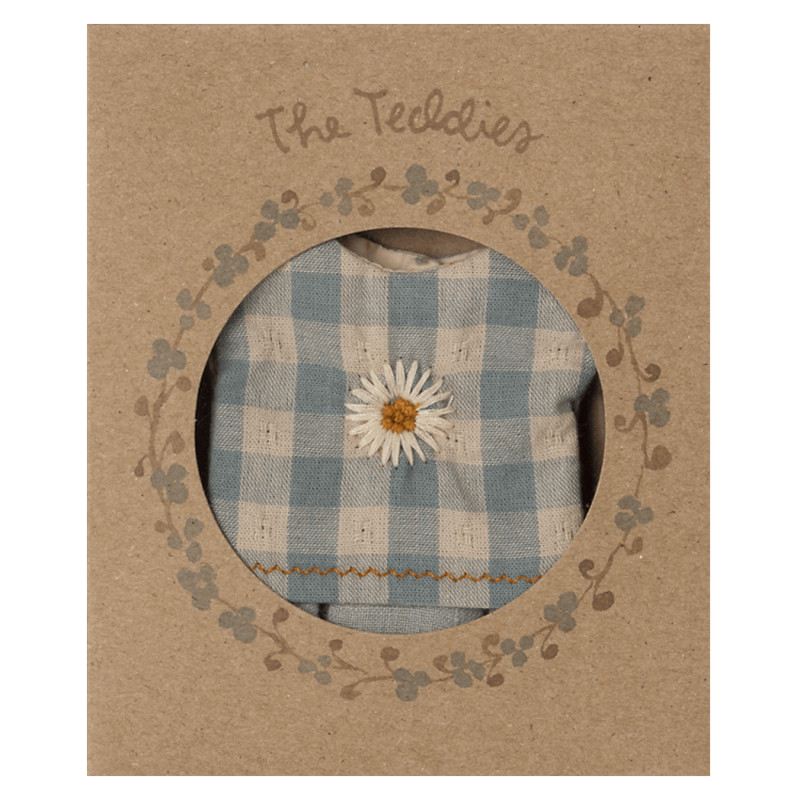 Teddy Mama Kleid blau