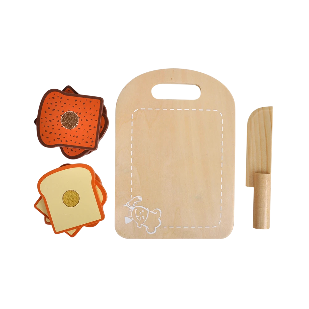 Schneidebrett mit Brot