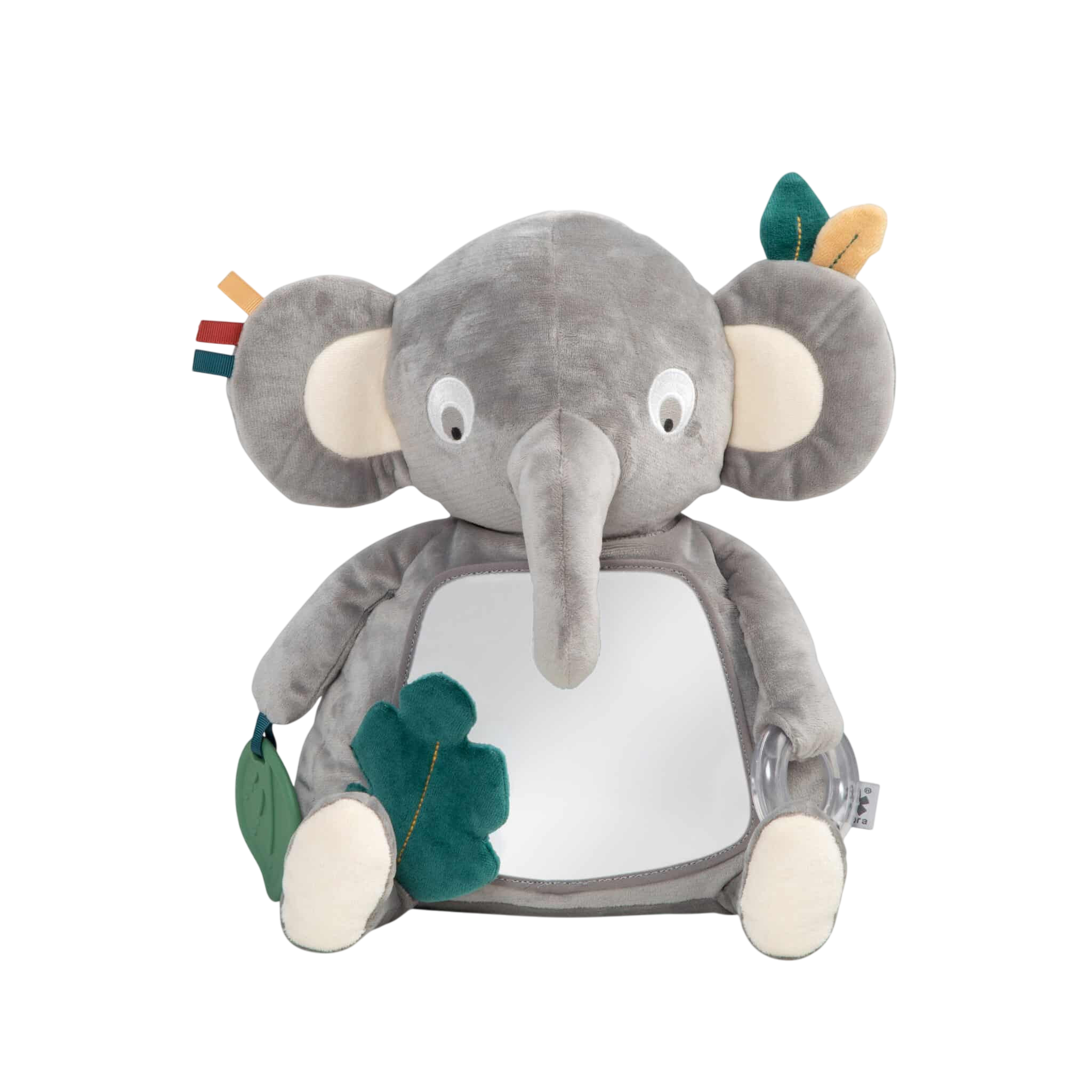 Aktivitätsspielzeug Elefant Finley Grau
