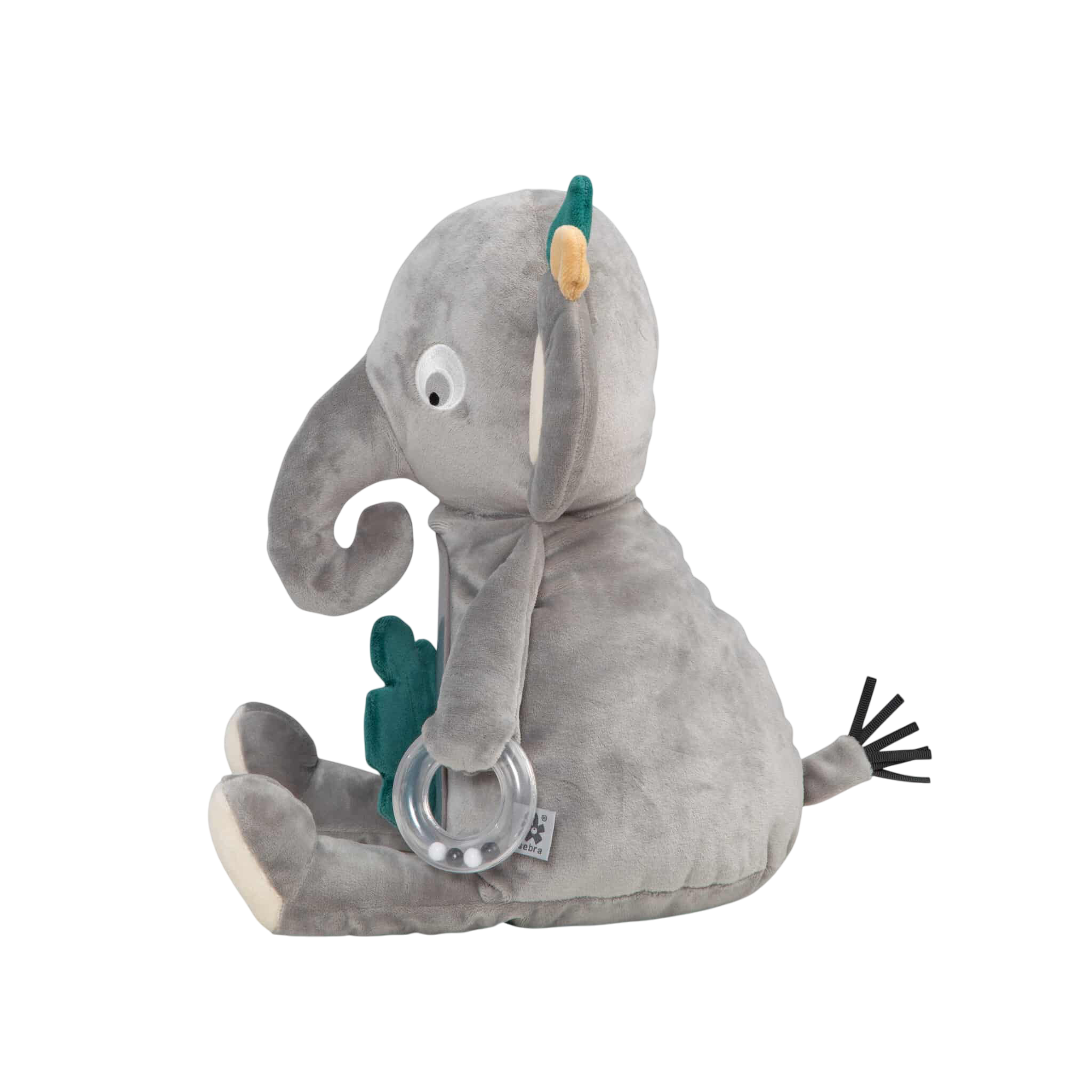 Jouet d'activité éléphant Finley Gris