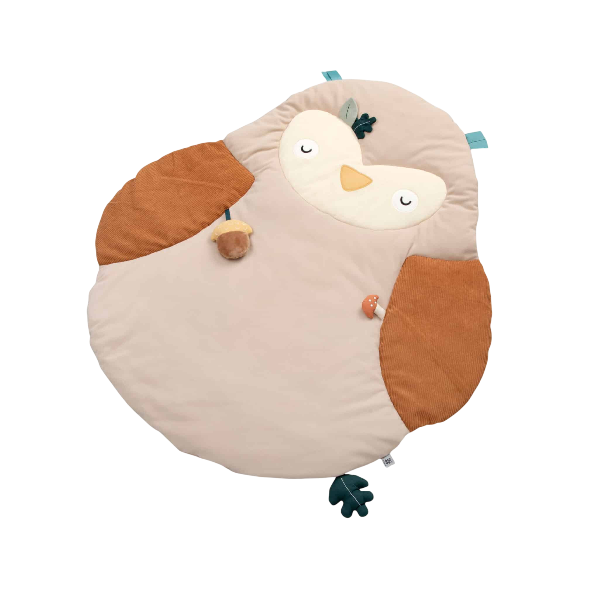 Baby Aktivitätsspieldecke Blinky die Eule Beige