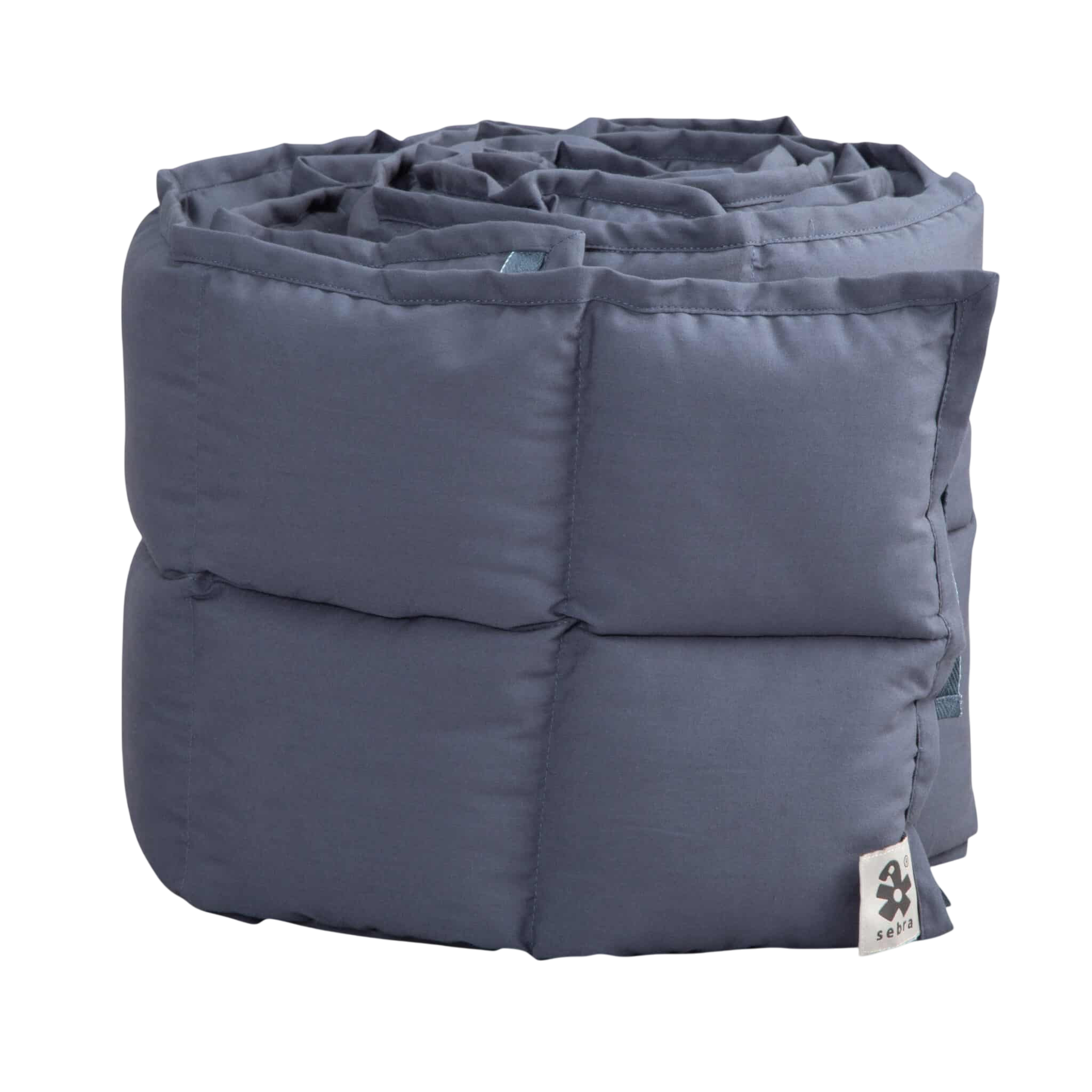 Tour de lit bébé kapok bleu nordique