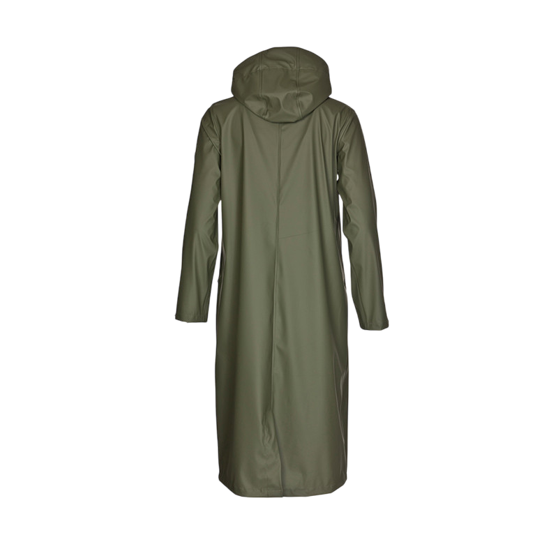 Women's raincoat Cloudburst deep lichen green