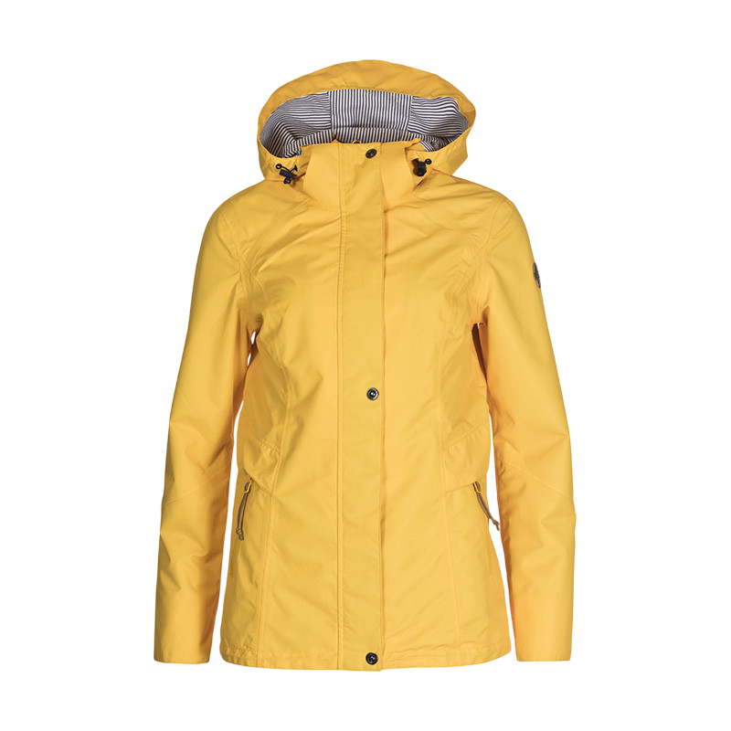 Frauen Regenjacke Lorena lemon chrome
