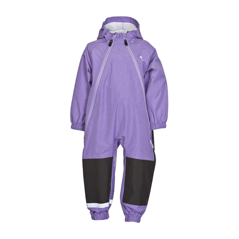 Kids Splash rain suit paisley purple