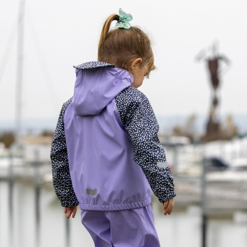 Kinder Rajas Regenjacke lavender