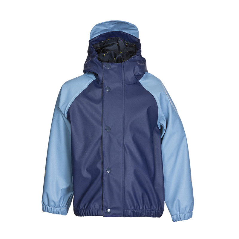 Kids Rajas rain jacket navy