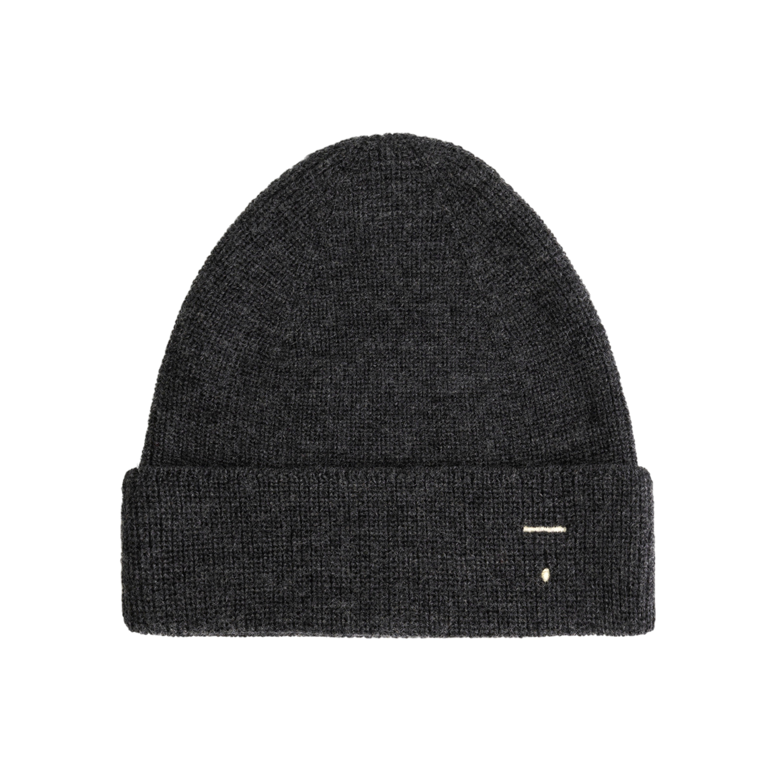 Baby hat Merino Nearly Black Melange