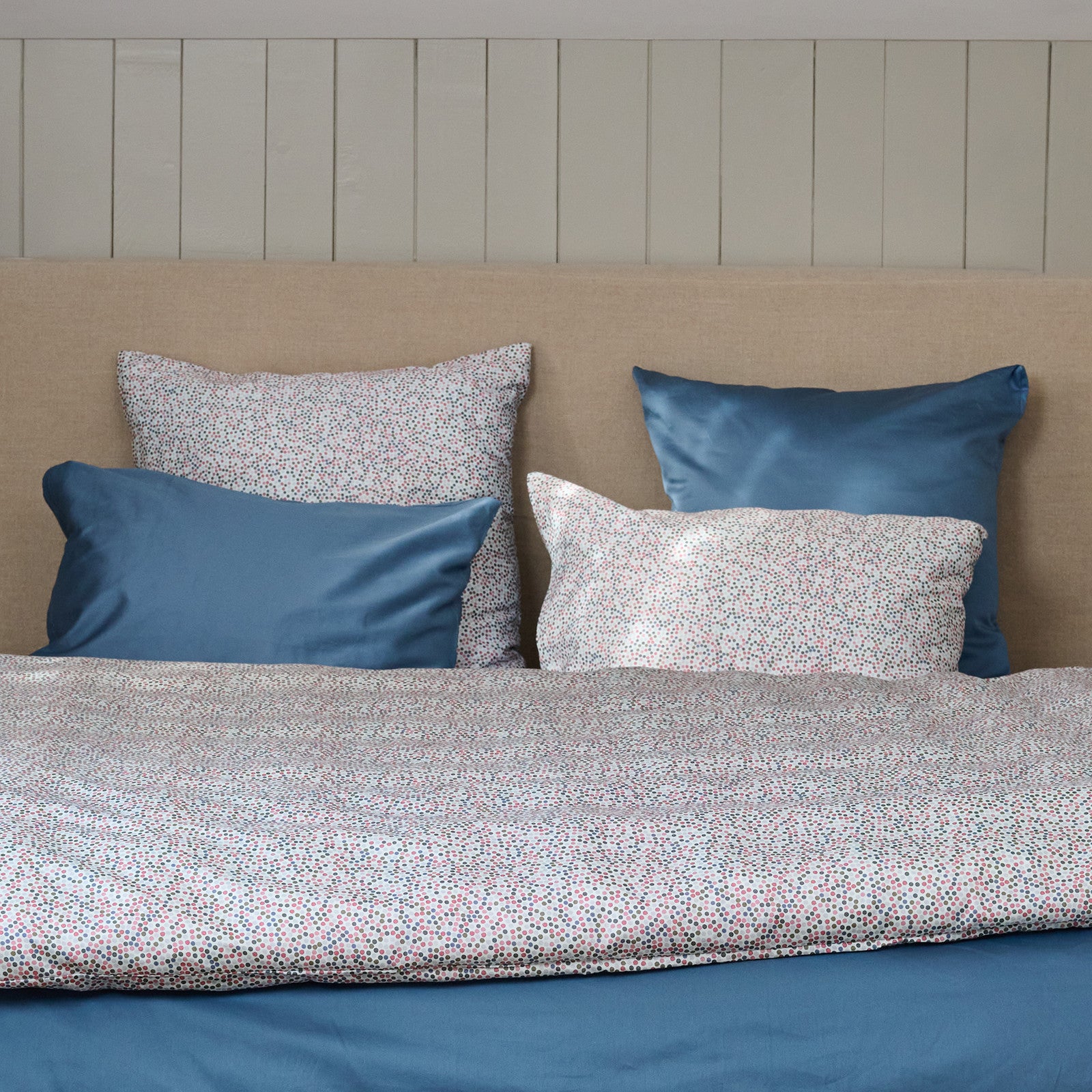 Riga White/Multicolour, Taie d'oreiller 65x100 cm