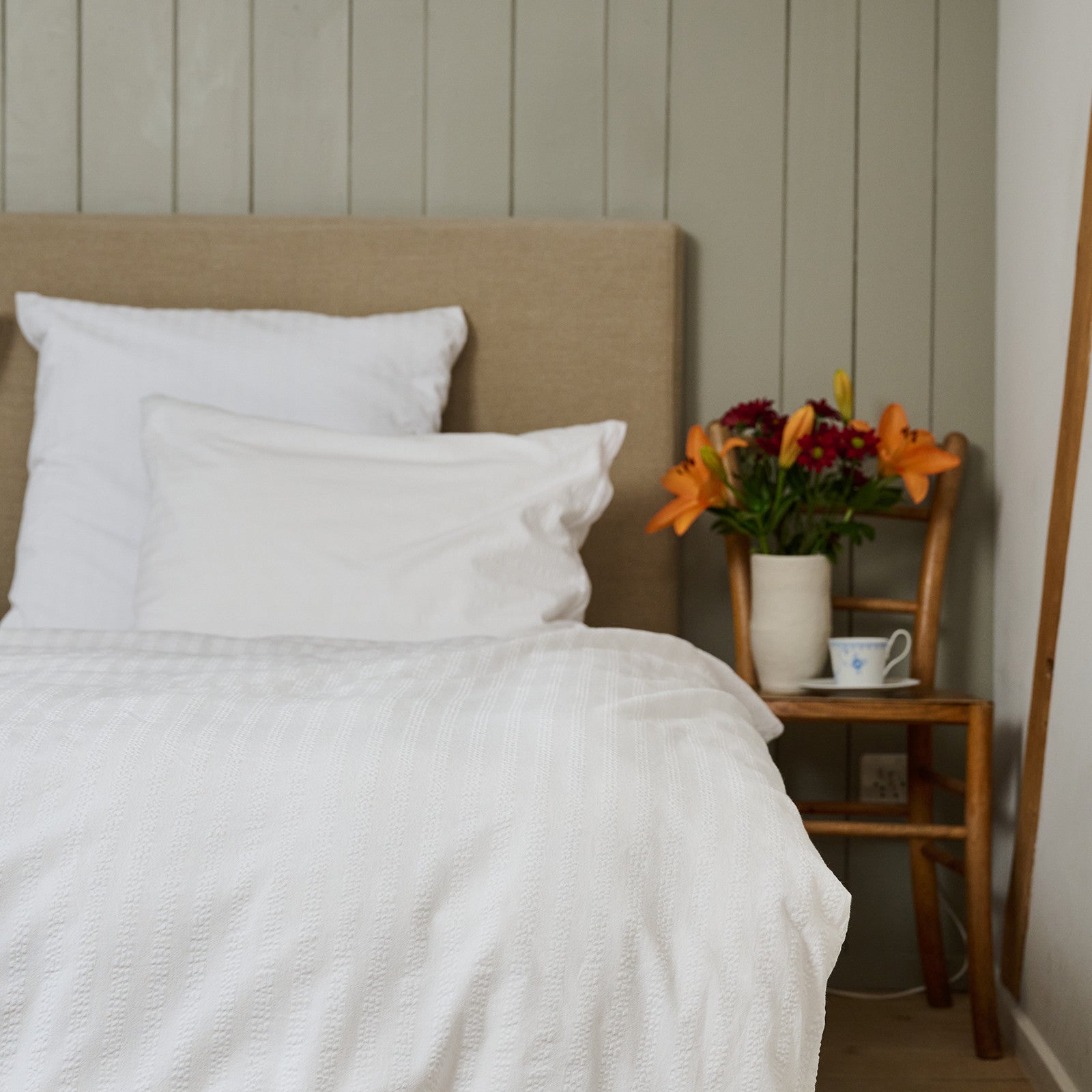 Kemeri White, Housse de couette 160x210 cm