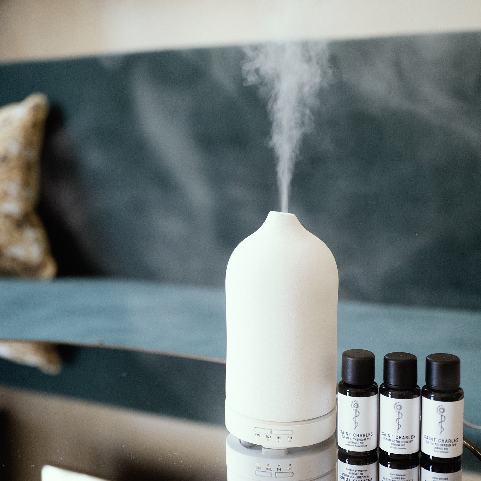 Elektrischer Raumbedufter aus Keramik Weiss