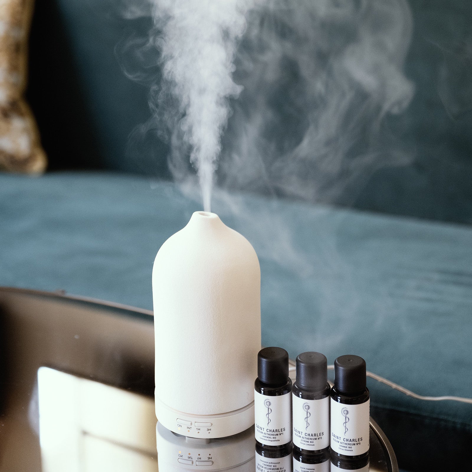 Elektrischer Raumbedufter aus Keramik Weiss