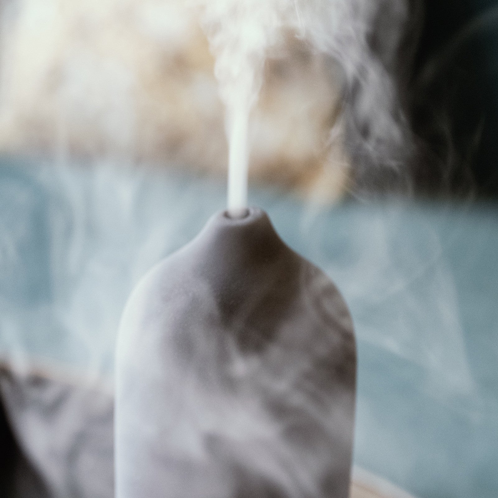 Elektrischer Raumbedufter aus Keramik Schwarz