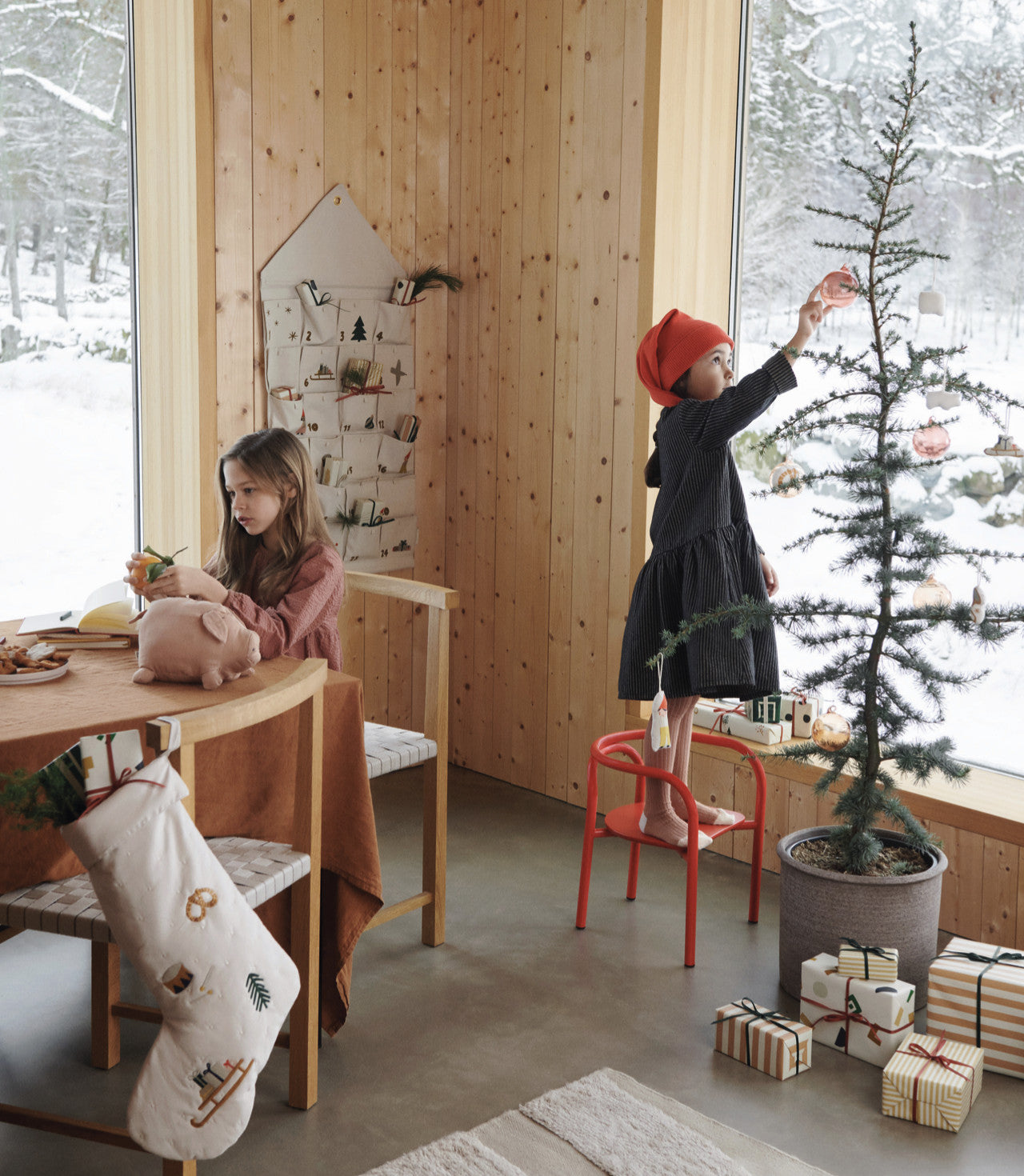 Advent calendar Babbo Sandy