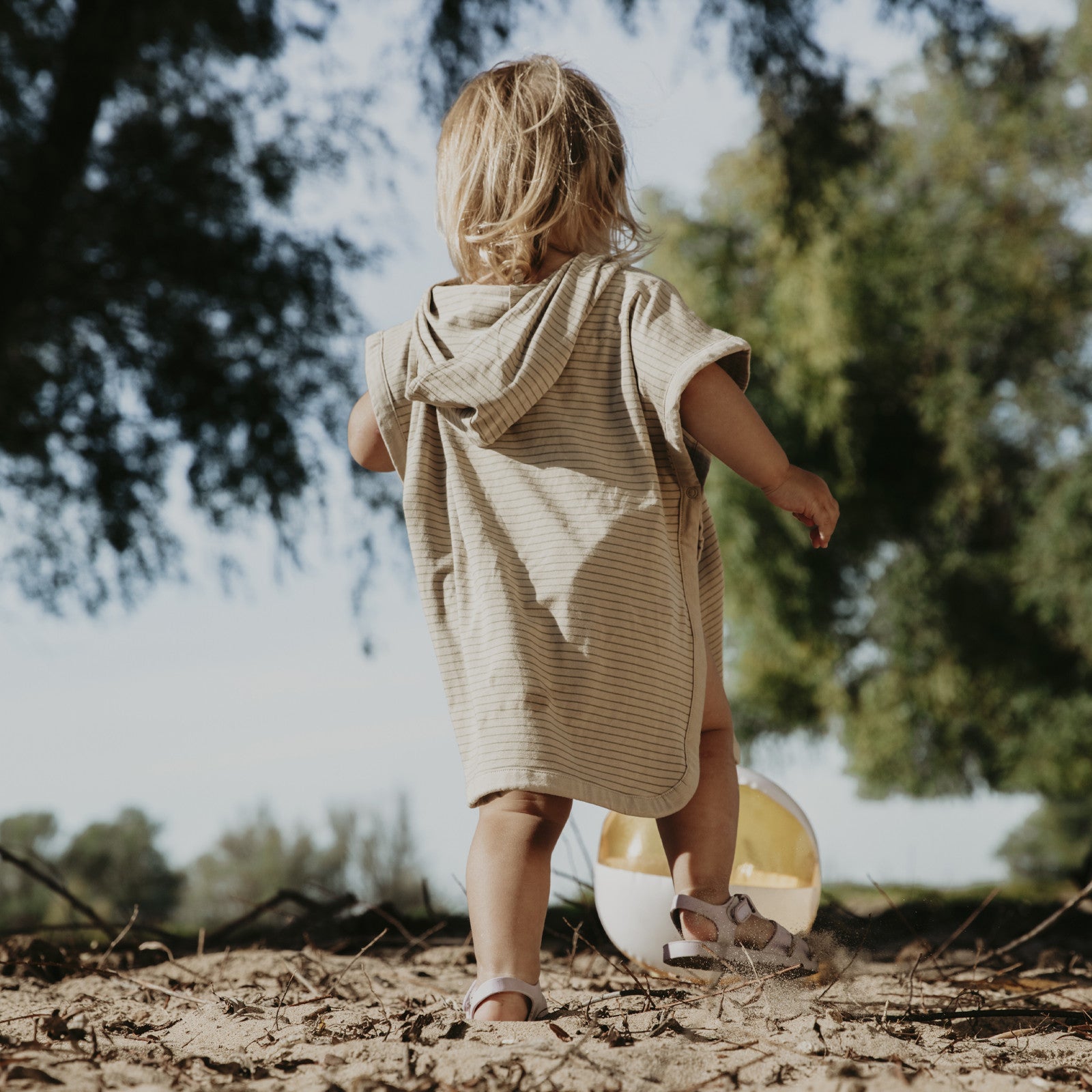 UV Poncho Sandy Beach, Olive Green