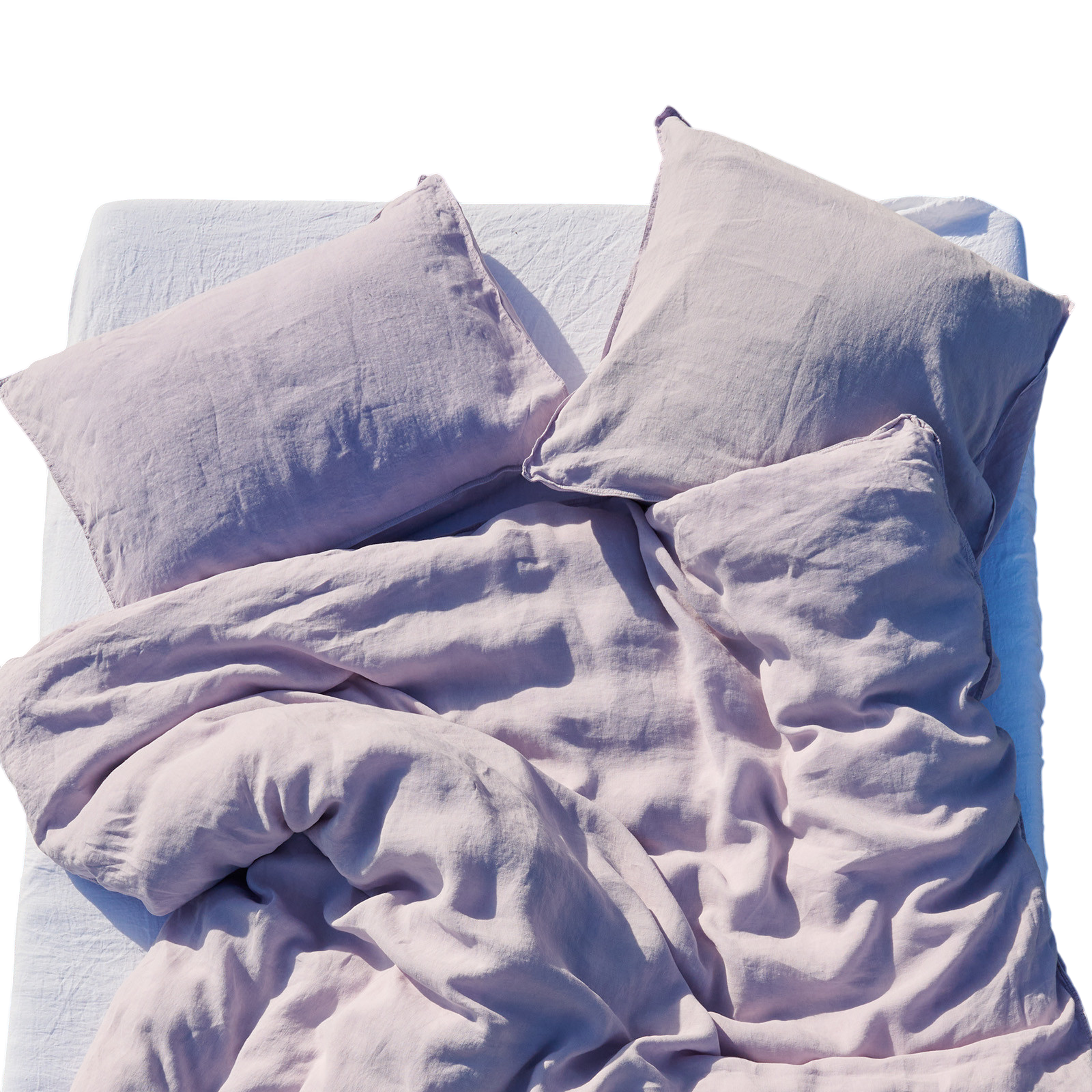 Linus Lavendel Uni Taie d'oreiller 40x60 cm