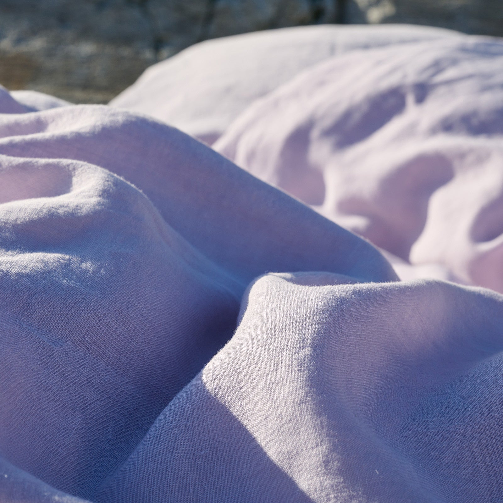 Linus Lavendel Uni Taie d'oreiller 40x60 cm