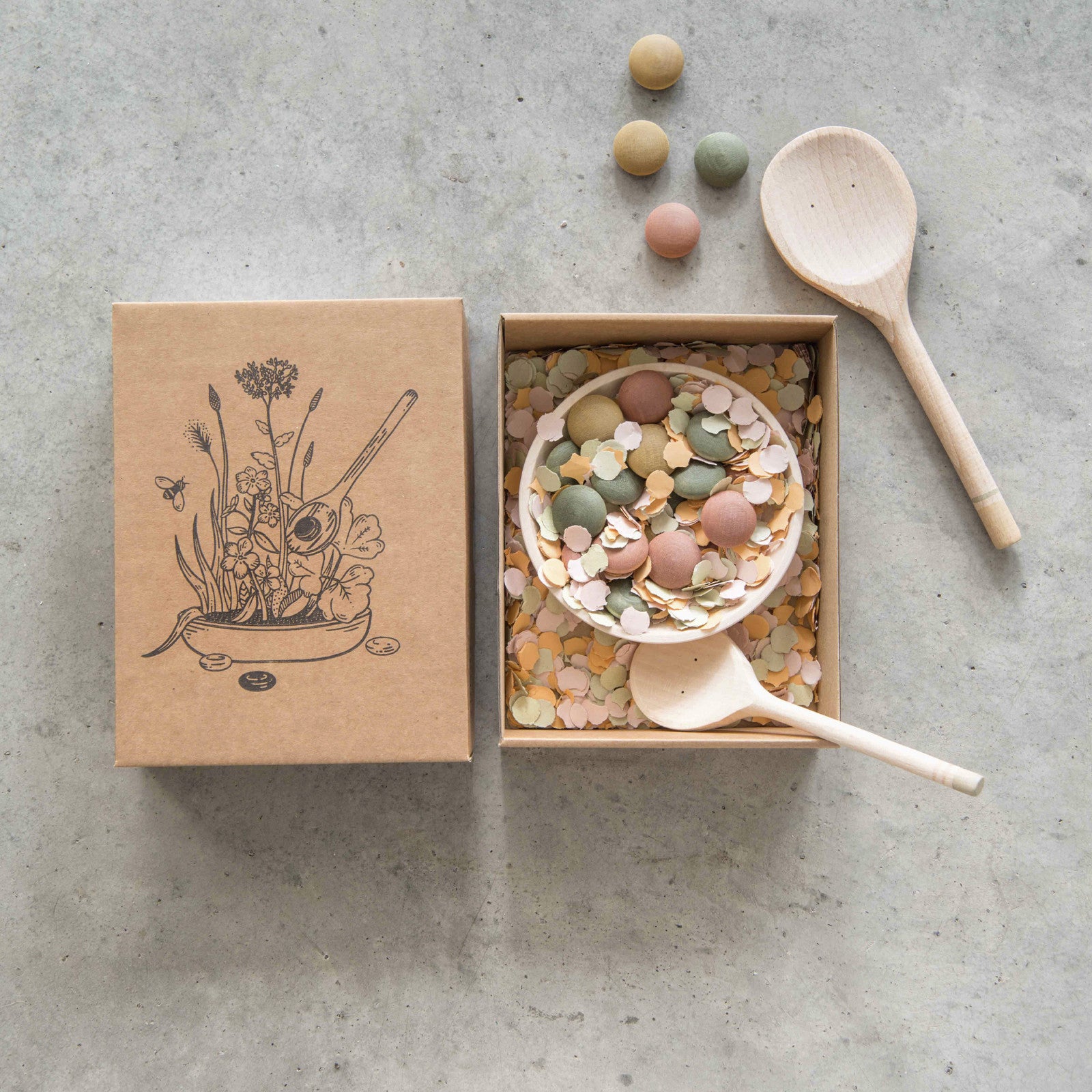 Set de jeu en bois Yummy Grapat