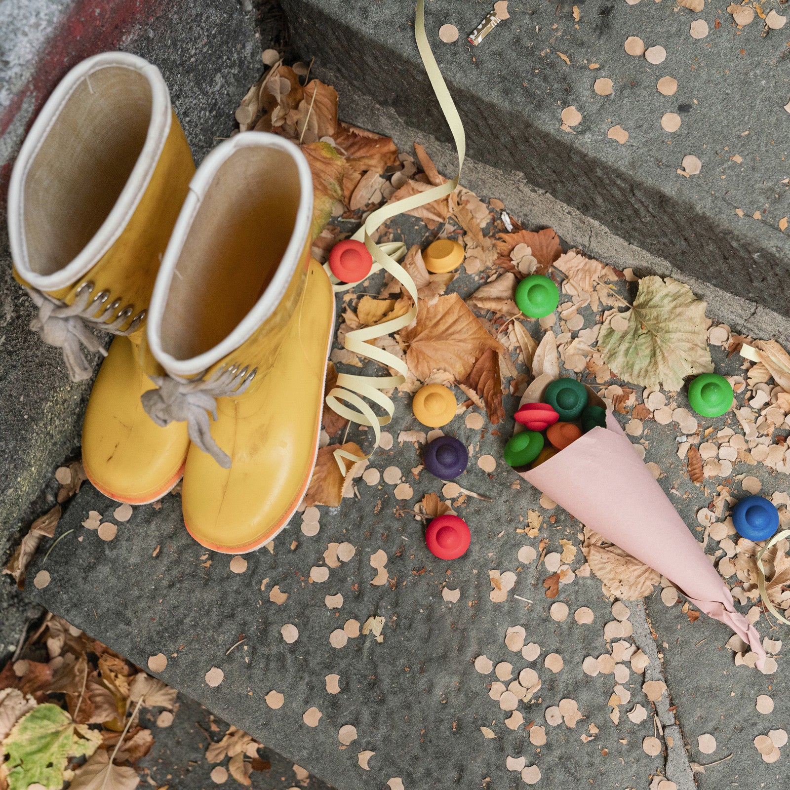 Mandala 36 Blumen Regenbogen