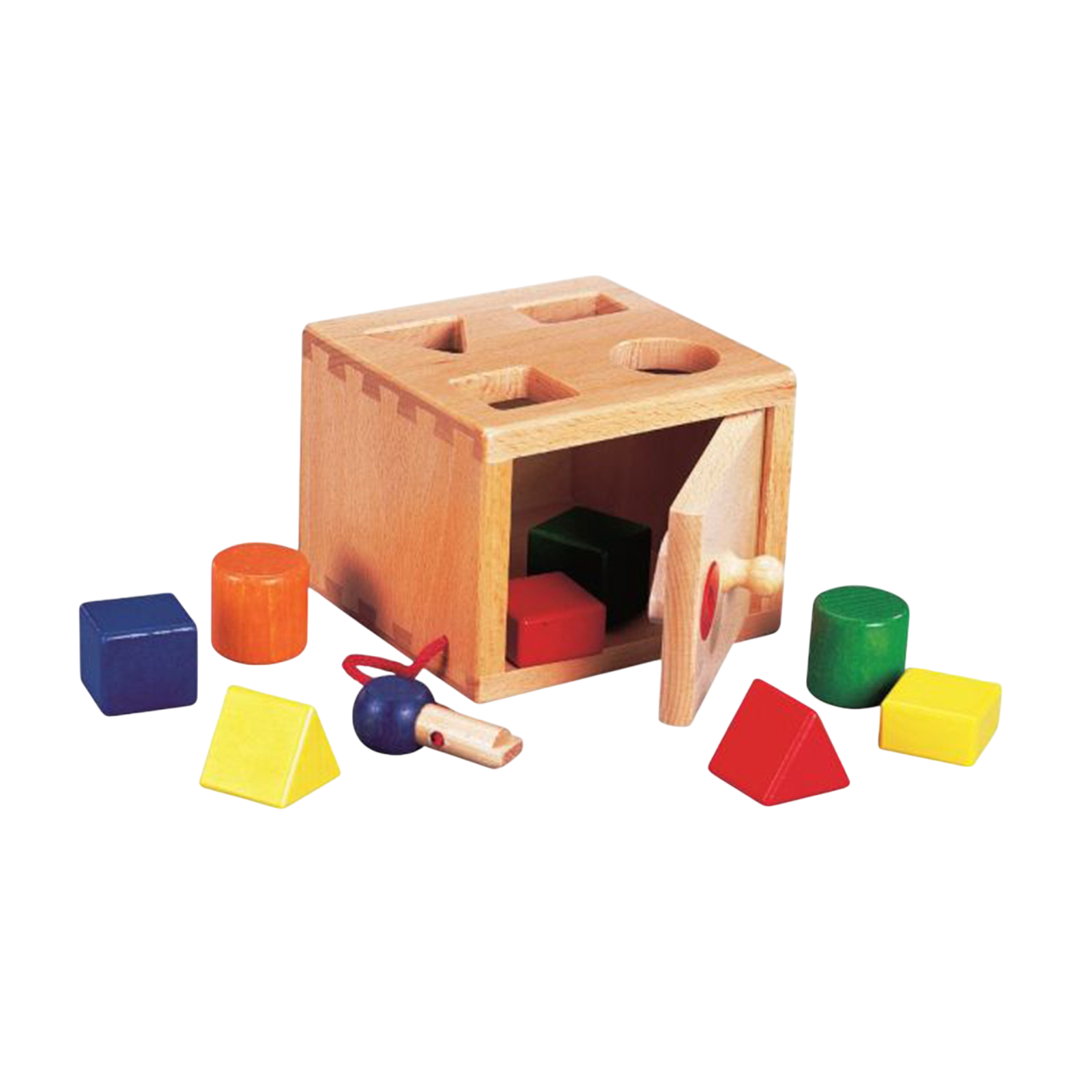 Spielba sorting box with key