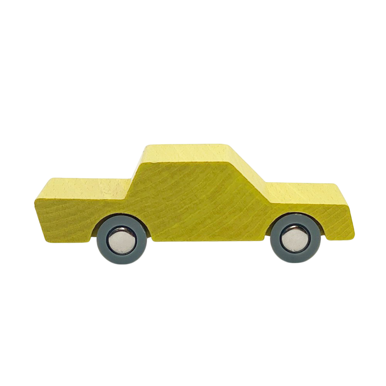 Holzauto Gelb