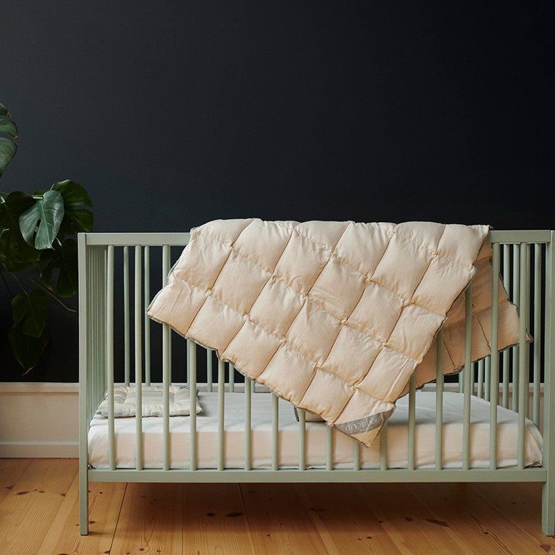 Baby Kapok-Decke DE & SE Weiss
