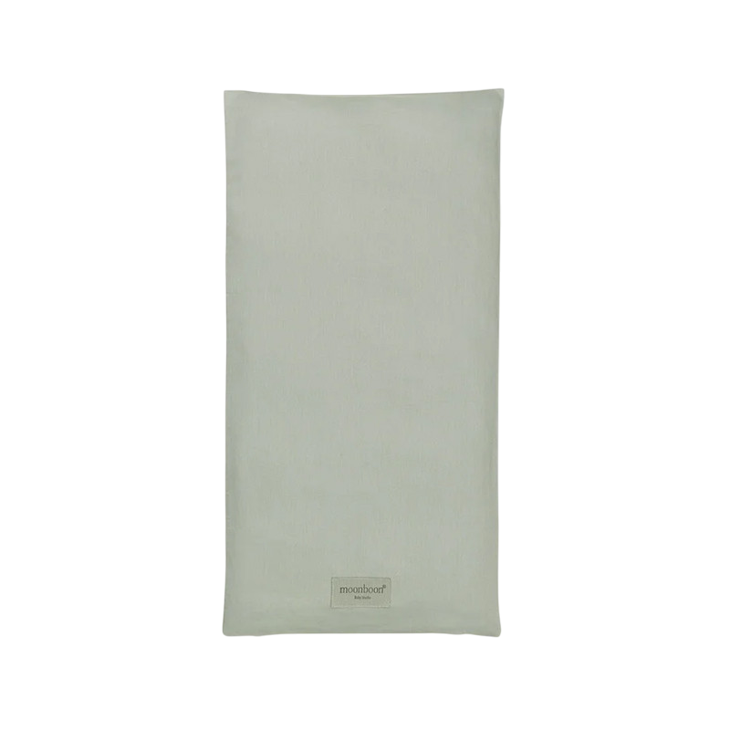 Comforter cover for the Seagrass Green mini kapok blanket