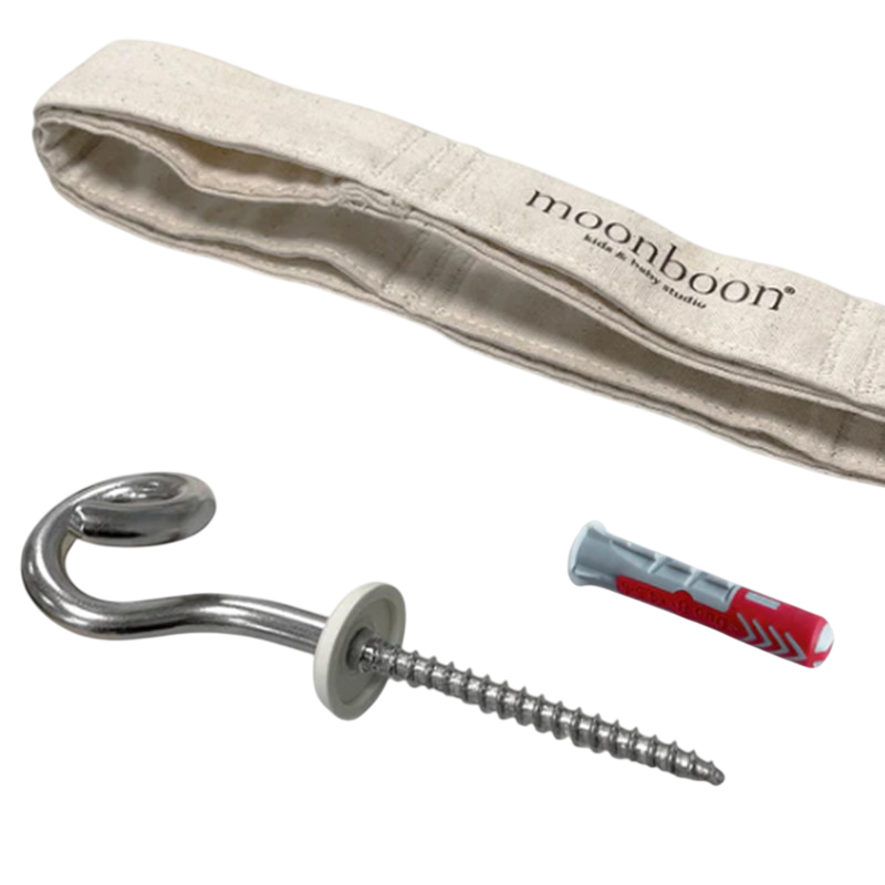 Deckenhalterung für Federwiege Weiss