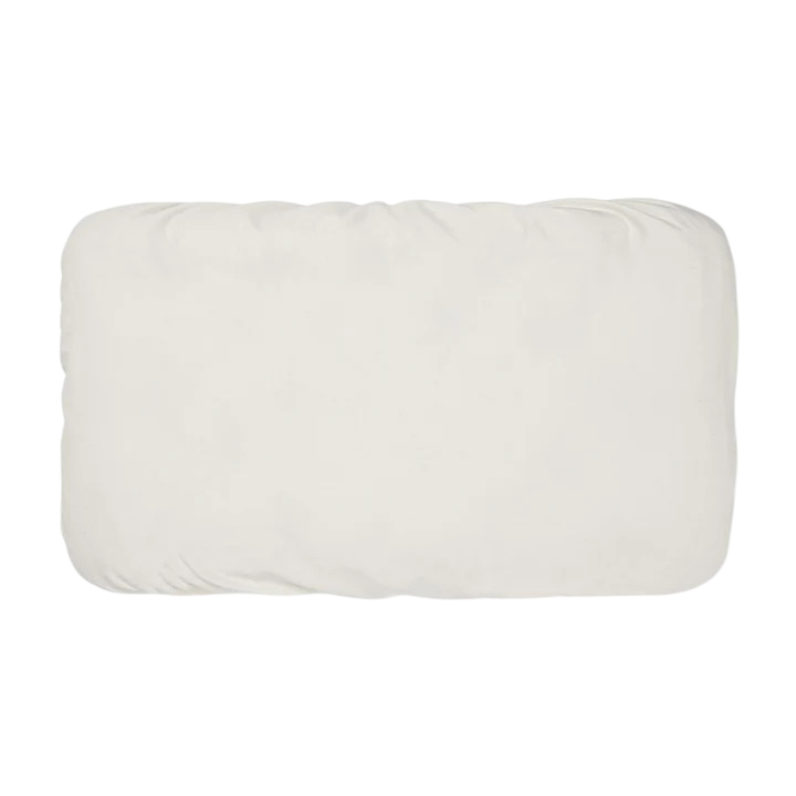Spannbettlaken für Wiege Weiss