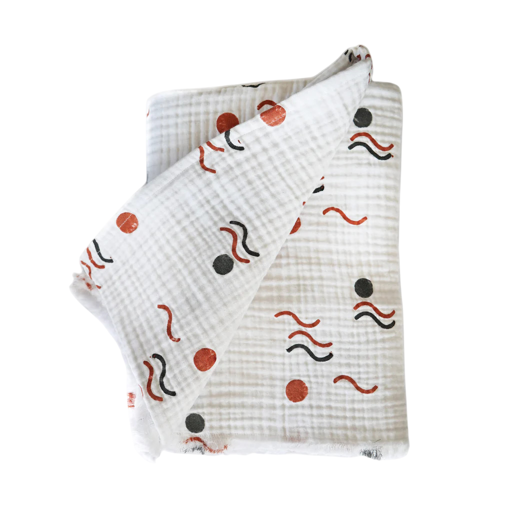 Decke Blockprint Mare